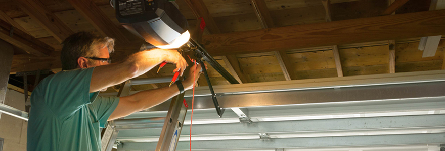 Installation de porte de garage